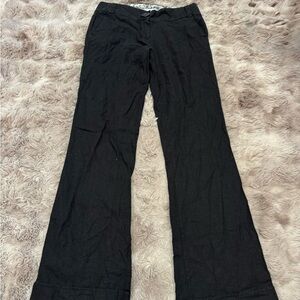 Charlotte Russe Black Lowrise Flare Pant Sz 5